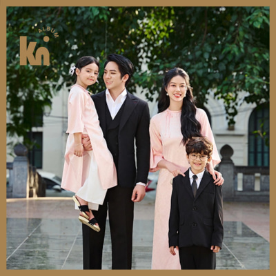Ảnh gia đình chụp áo dài