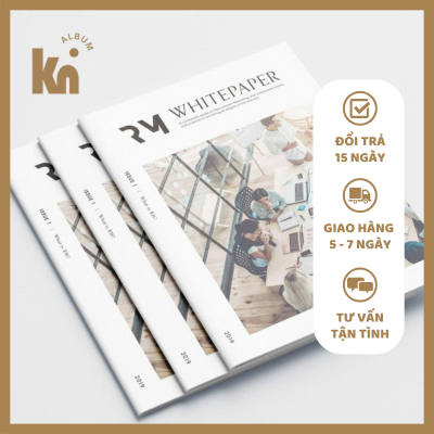 Album photobook A4 KINI bìa mỏng