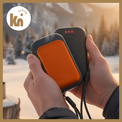 Sưởi cầm tay kiêm sạc dự phòng