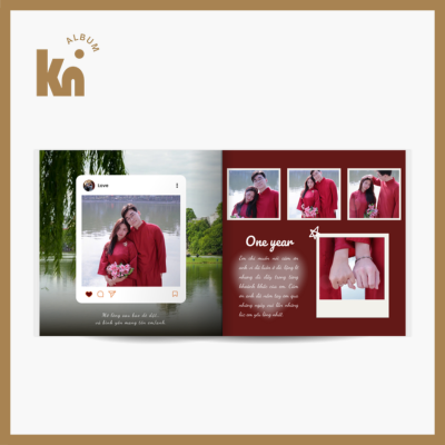 Photobook album couple