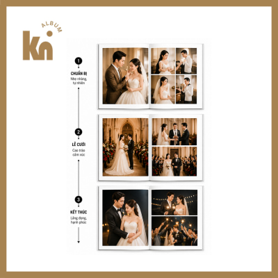 Tạo nhịp chuyển trang tự nhiên cho album
