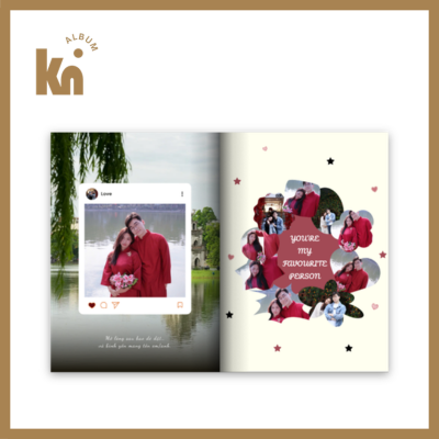 Mẫu thiết kế album ảnh của KINI ALBUM