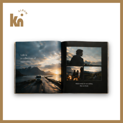 Mẫu album ảnh phong cách cinematic