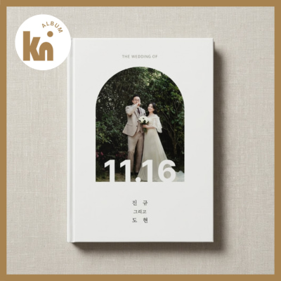 Mẫu bìa album ảnh cưới đẹp phong cách Hàn Quốc