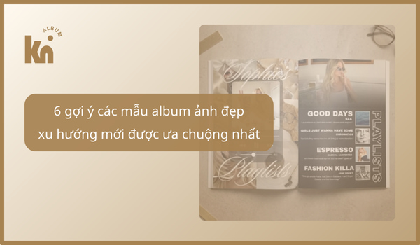 các mẫu album ảnh đẹp