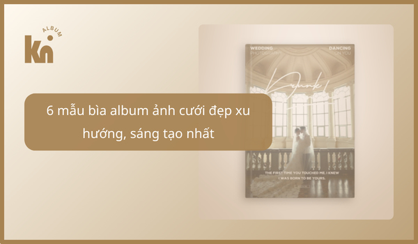mẫu bìa album ảnh cưới đẹp