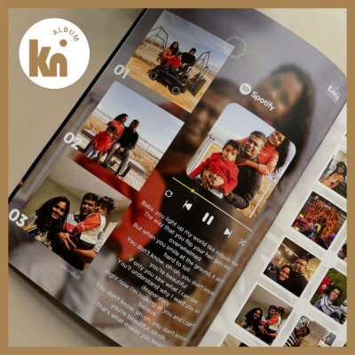 Album ảnh gia đình theo dòng thời gian 