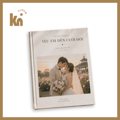 Đặt tên album ảnh cưới phong cách lãng mạn