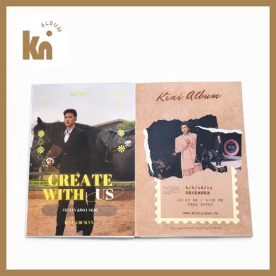 Dịch vụ in photobook bìa cứng 